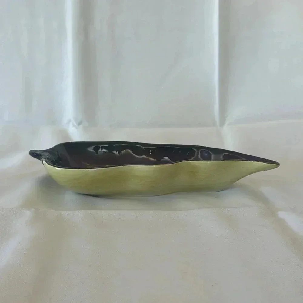 La Mesa Hot Chile Pepper Serving Dish Clay Art San Francisco CA MICROWAVE SAFE
